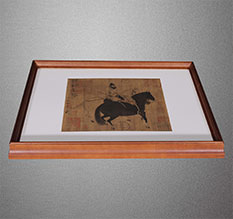 明溪书画装裱配框服务案例